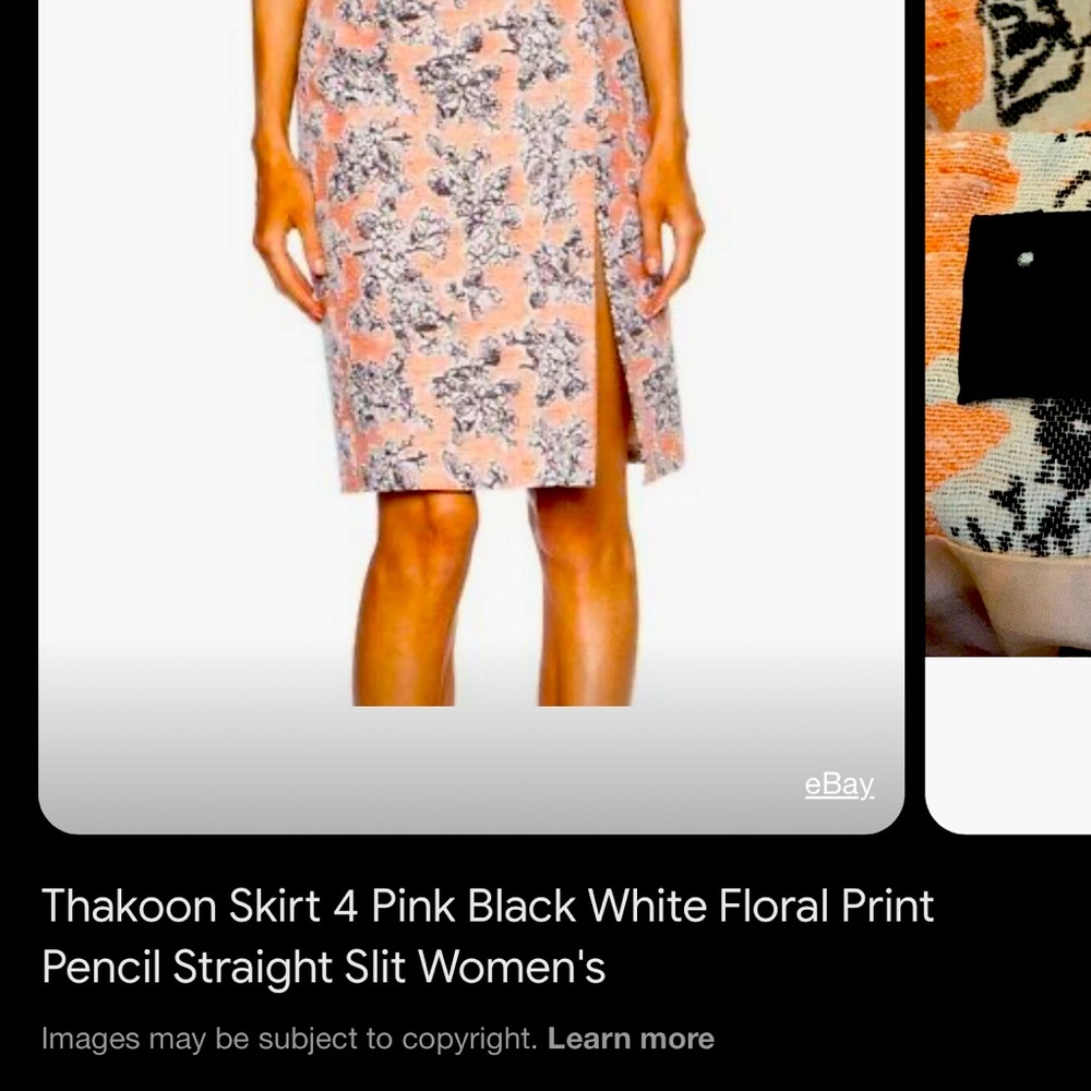 THANKOON NEW/wo/tagsdesigner pencil skirt MSRP 675